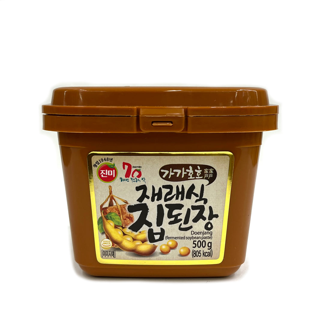 [Jinmi] Fermented Soybean Paste / 진미 가가호호 재래식 집 된장 (500g)