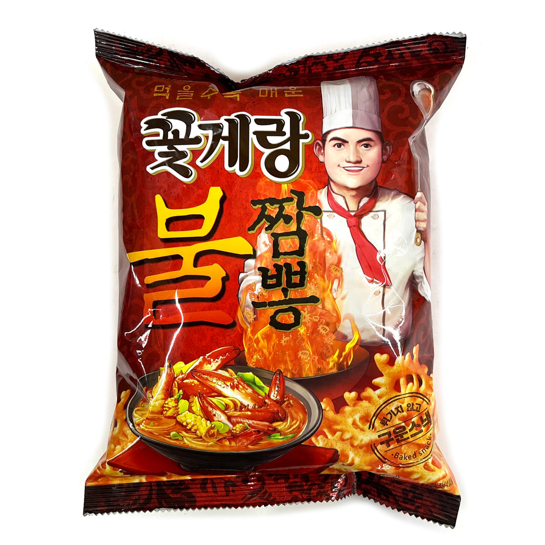 [Binggrae] Gotgaerang Snack Jjamppong / 빙그레 꽃게랑 불 짬뽕 스낵 (70g)