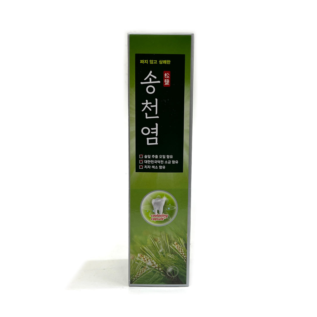 [Amore] Toothpaste w. Pine Tree & Sea Salt / 짜지 않고 상쾌한 송천염 치약 (120g)