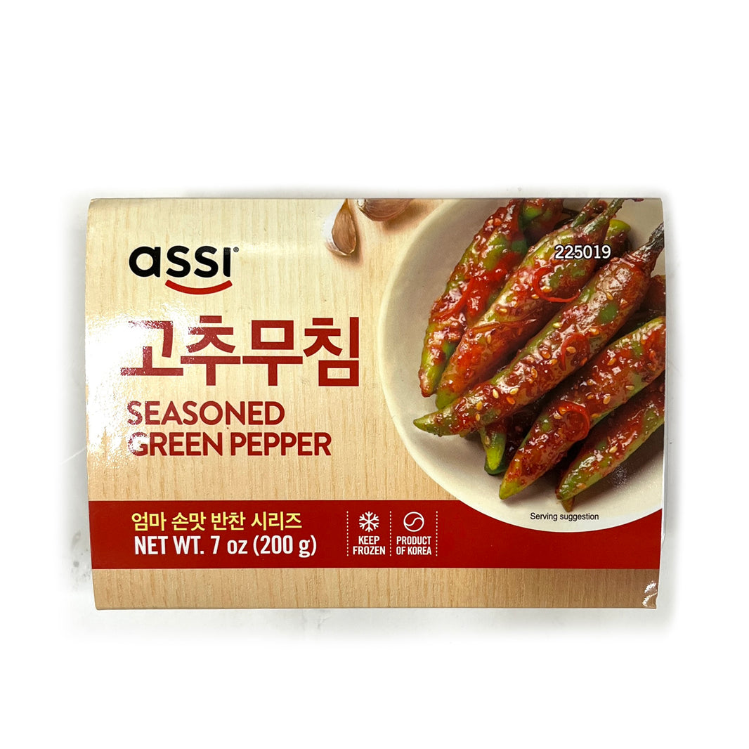 [Assi] Seasoned Green Pepper / 아씨 엄마 손맛 반찬 고추 무침 (200g)