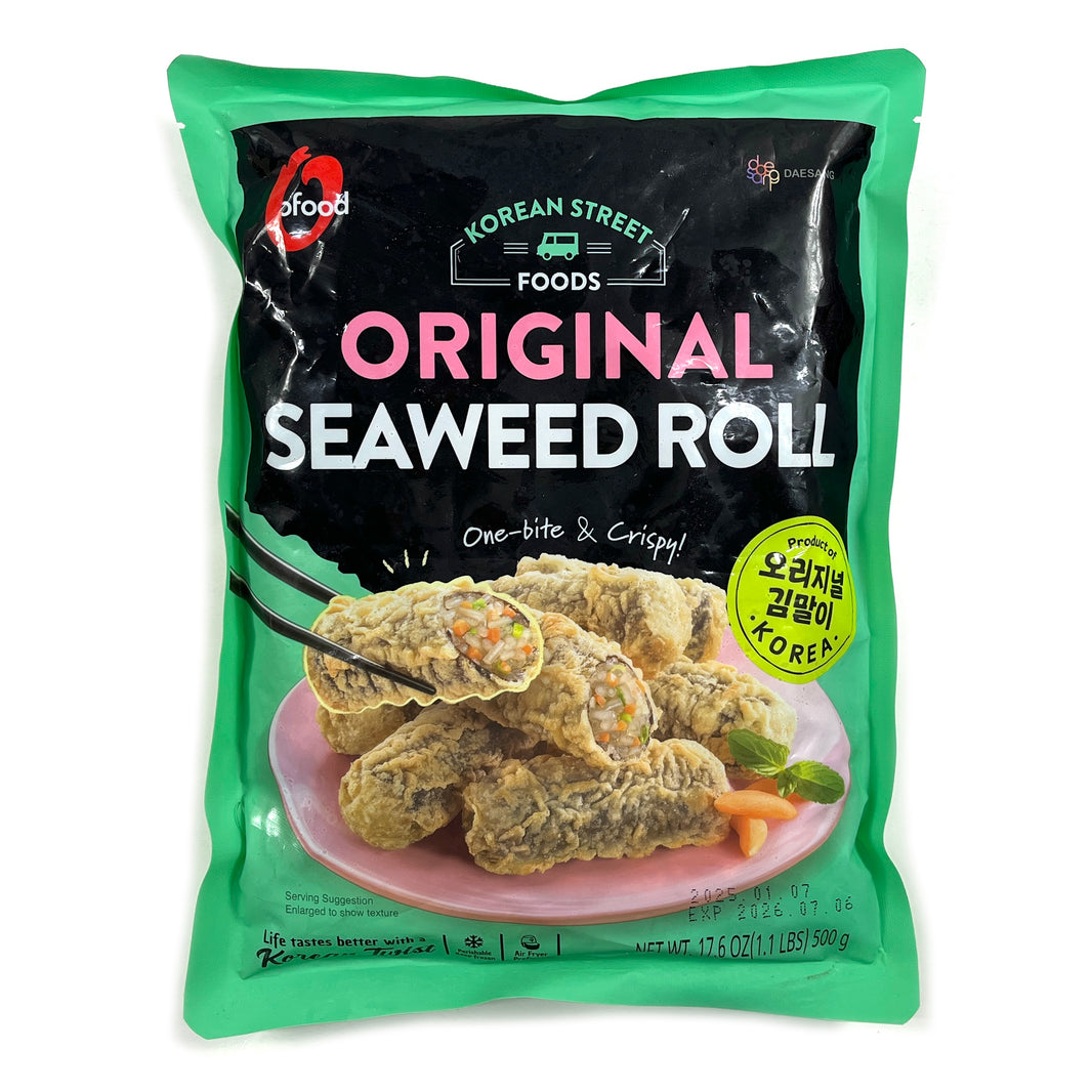 청정원 오푸드 오리지날 김말이 튀김 (500g)