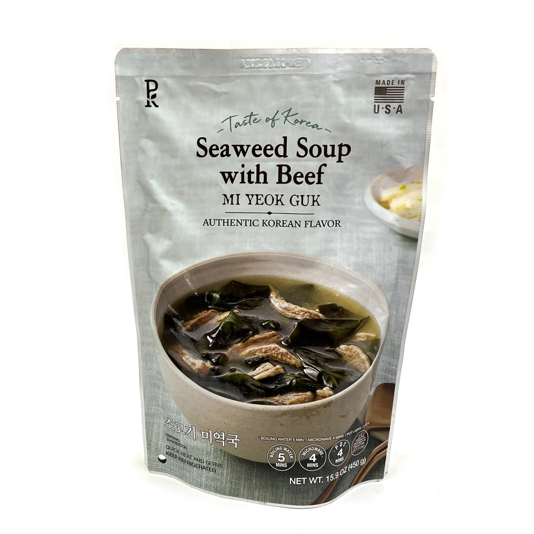 [PK] Seaweed Soup w. Beef Mi Yeok Guk / PK 즉석 소고기 미역국 (450g)