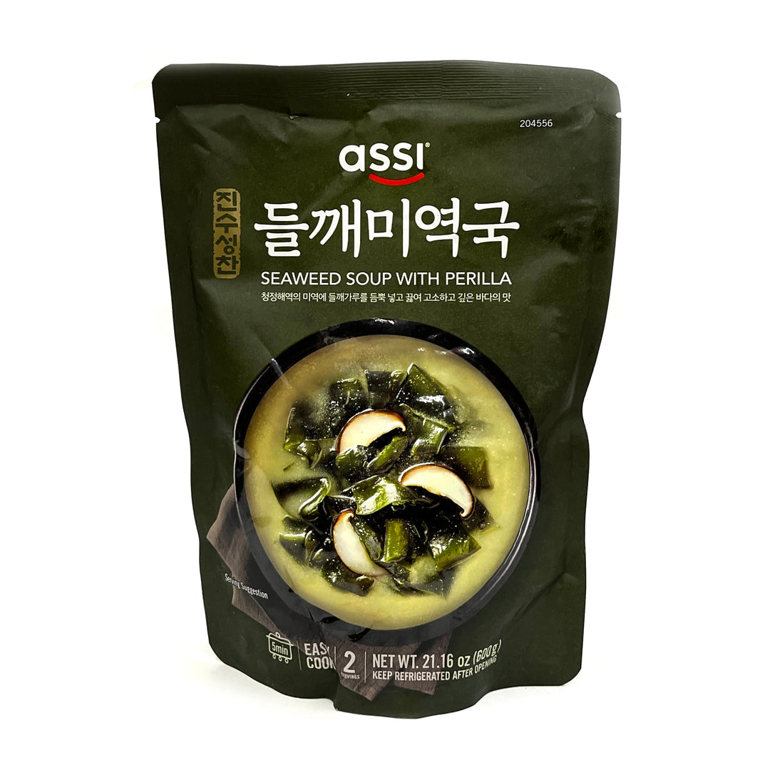 [Assi] Seaweeed Soup w. Perilla 5min / 아씨 진수성찬 들깨 미역국 (600g)