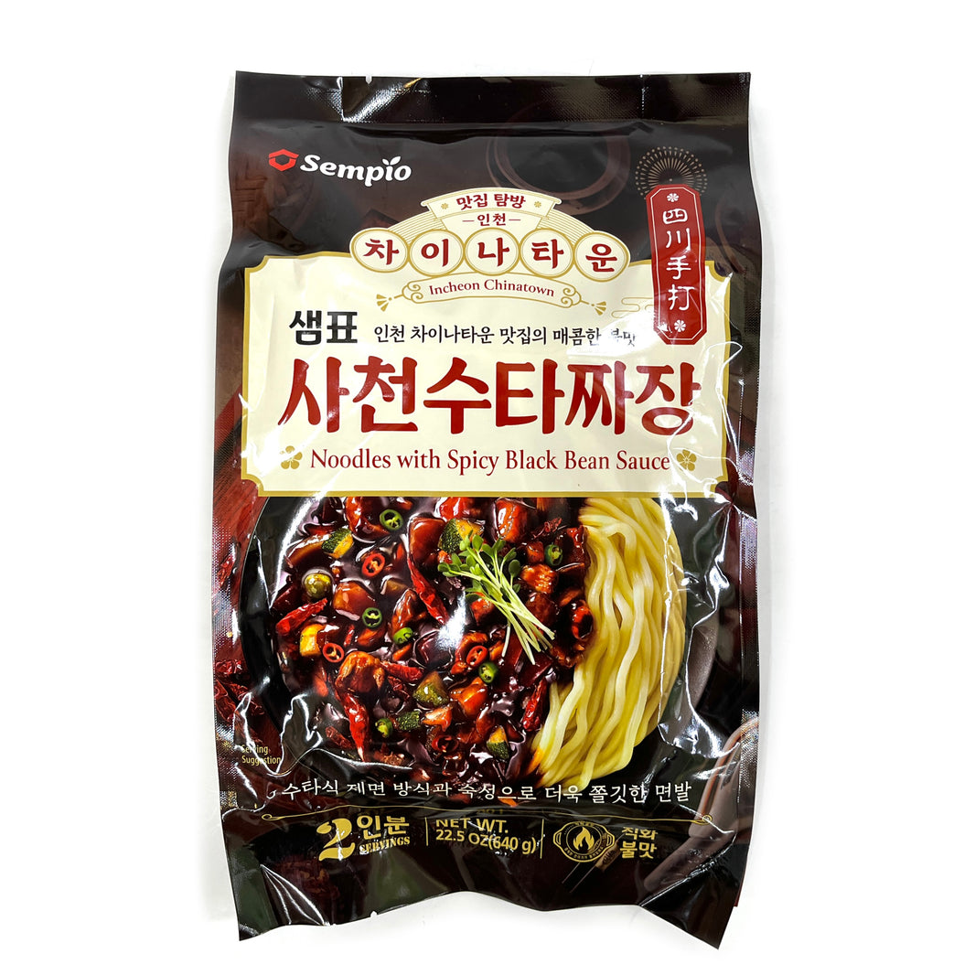 샘표 인천 차이나타운 사천 수타 짜장 (640g/2인분)