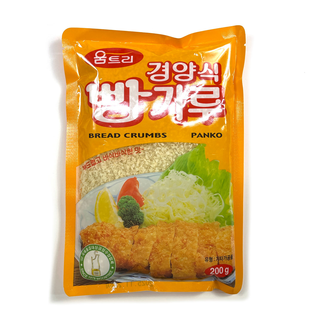 움트리 경양식 빵가루 부드럽고 바삭바삭한 빵 가루(250g)