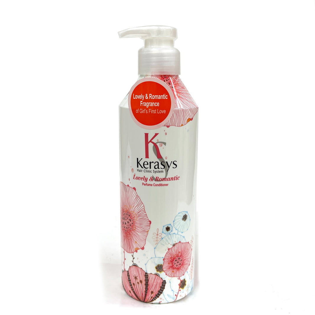 [Kerasys] Lovely & Romantic Perfume Conditioner / 애경 케라시스 러블리 & 로멘틱 퍼퓸 린스 컨디셔너 (600ml)