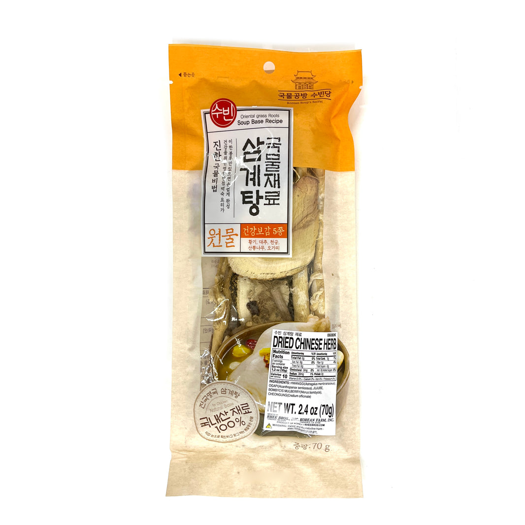 수빈 삼계탕 국물 재료 (70g)