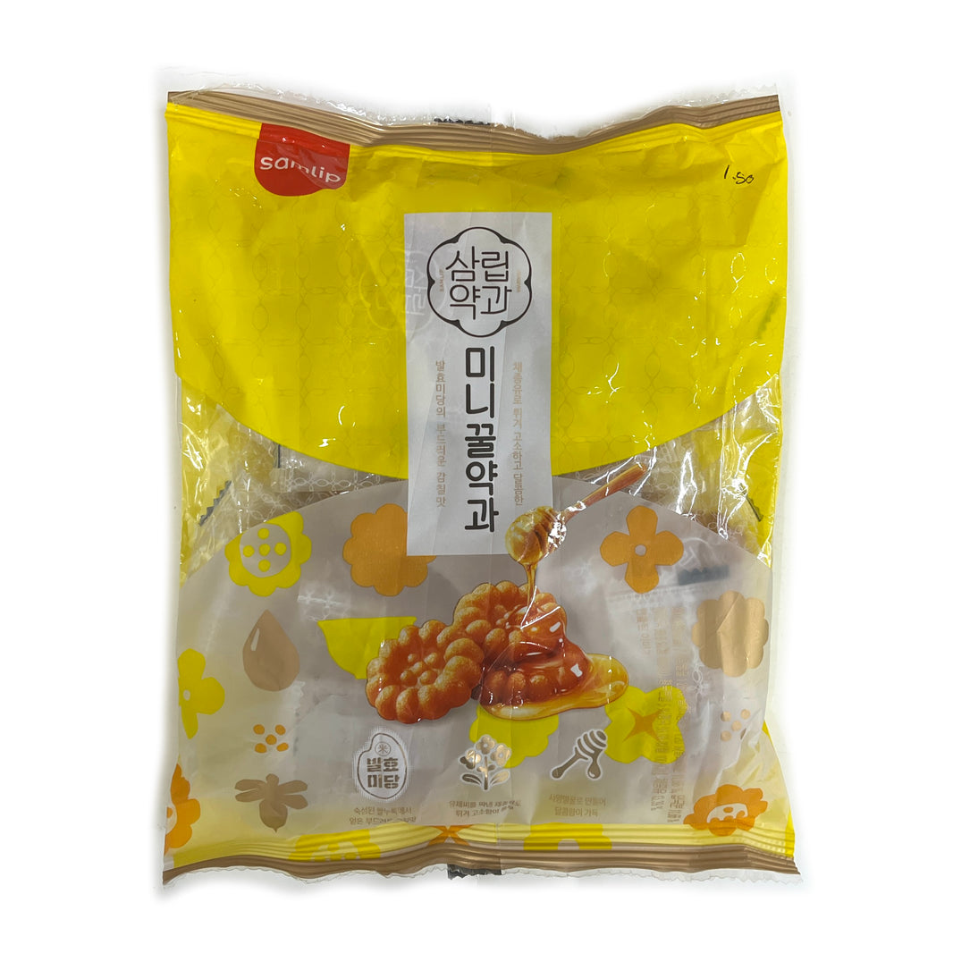 [Samlip] Korean Traditional Snack Mini Yakgwa / 삼립 미니 꿀 약과 (200g)