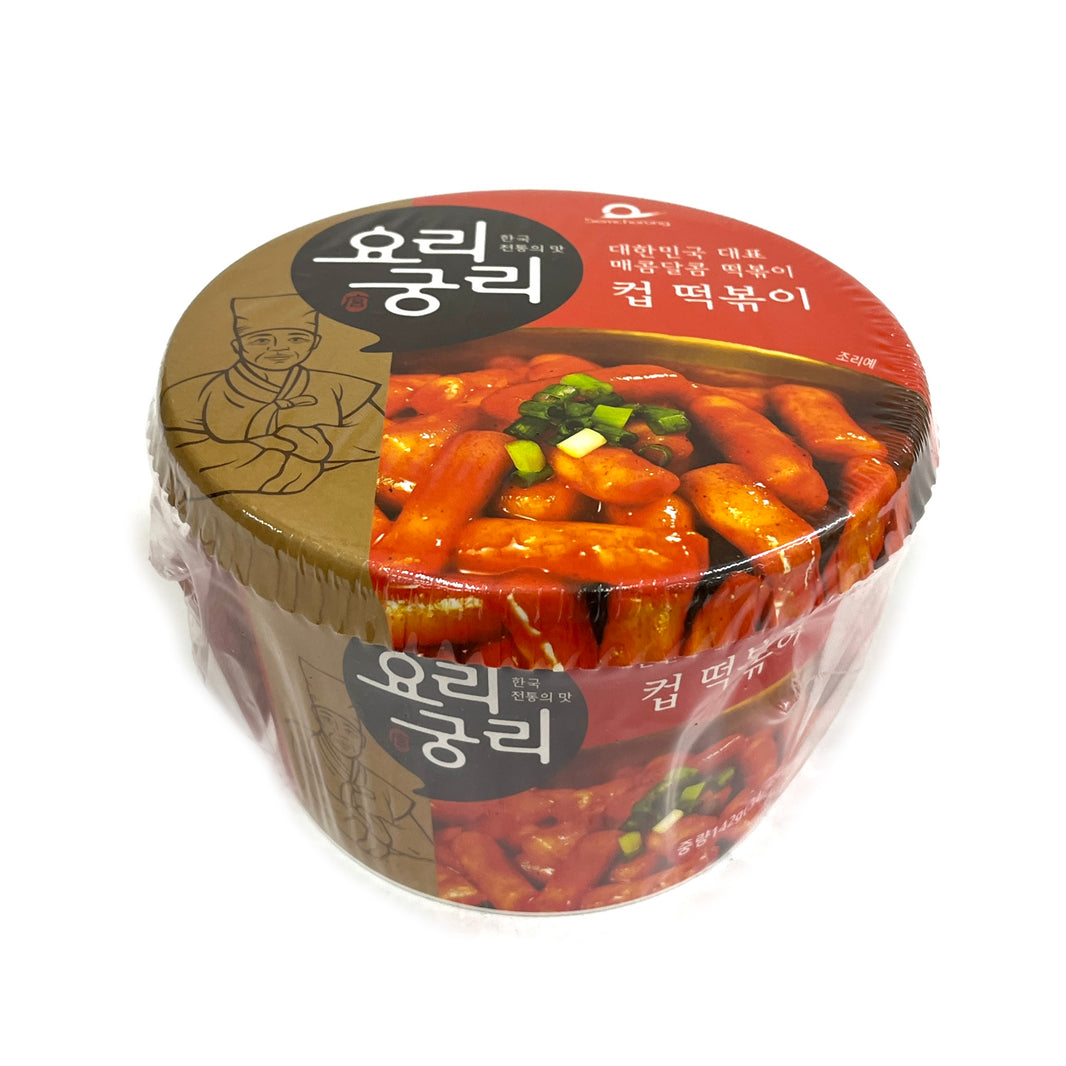 [Semchorong] Yopokki Sweet & Spicy Topokki / 샘초롱 요리궁리 매콤달콤 컵 떡볶이 큰컵 (142g)