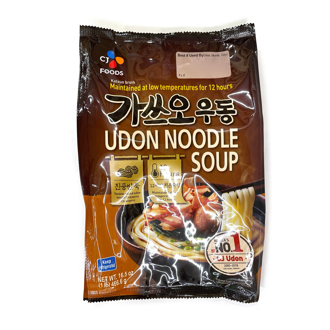 [CJ] Katsuo Udon Noodle Soup / CJ 가쓰오 우동 (466.6g / 2인분)