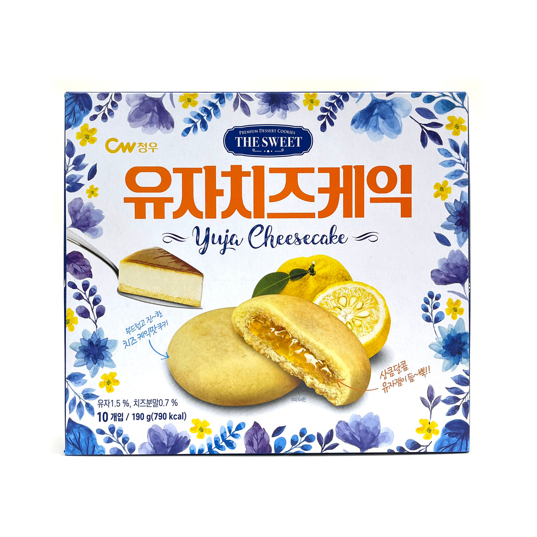 청우 유자 치즈 케익 (12Pkgs/Box) Best By 06/08/2026