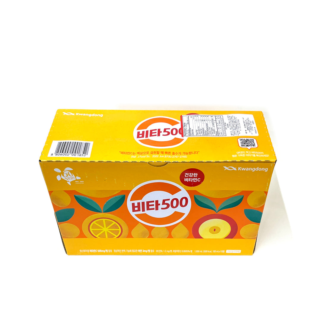 [Kwangdong] Vita 500 Vitamin C Drink / 광동 마시는 비타민 C 비타 500 (100ml x10Bottle)