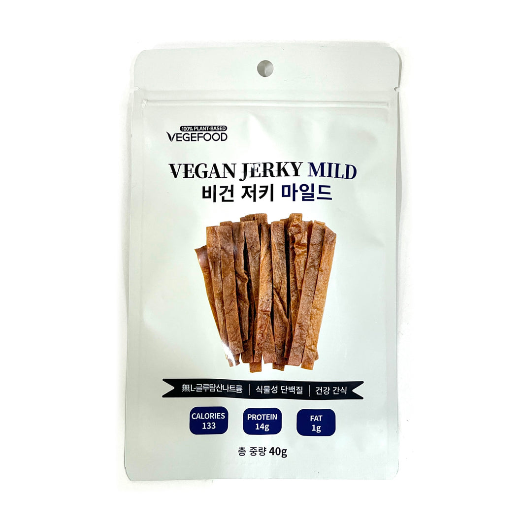 [Vegefood] Vegan Jerky Mild / 비건푸드 비건 저키 마일드 (40g)