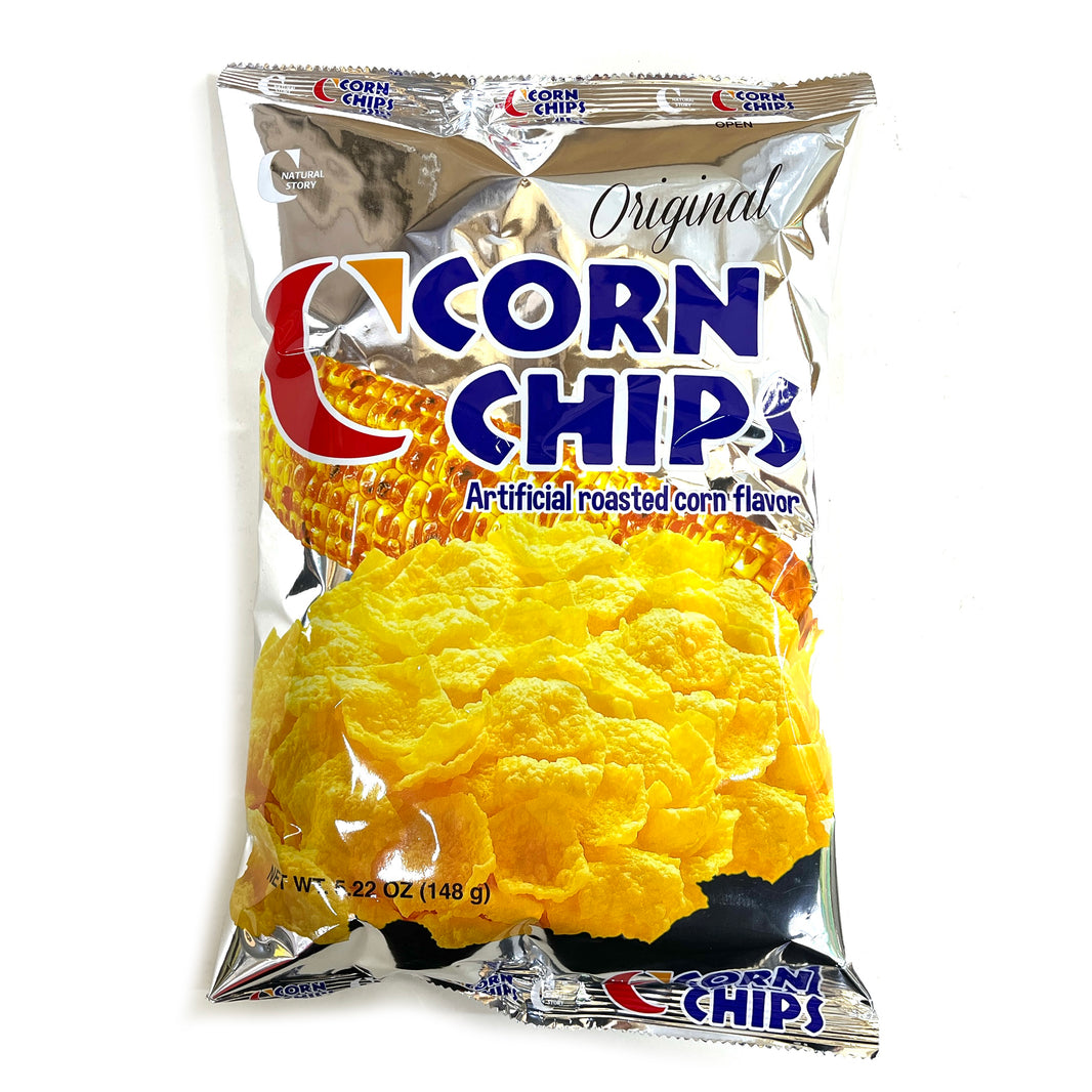 [Crown] Corn Chip Artificial Roasted Corn Flavor / 크라운  콘칩 오리지널 맛 (148g)
