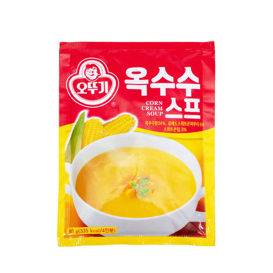 [OTTOGI] Corn Cream Soup / 오뚜기 옥수수 스프 80g (5인분)