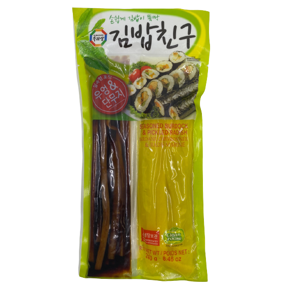 수라상 김밥 친구 우엉 & 단무지 (240g)