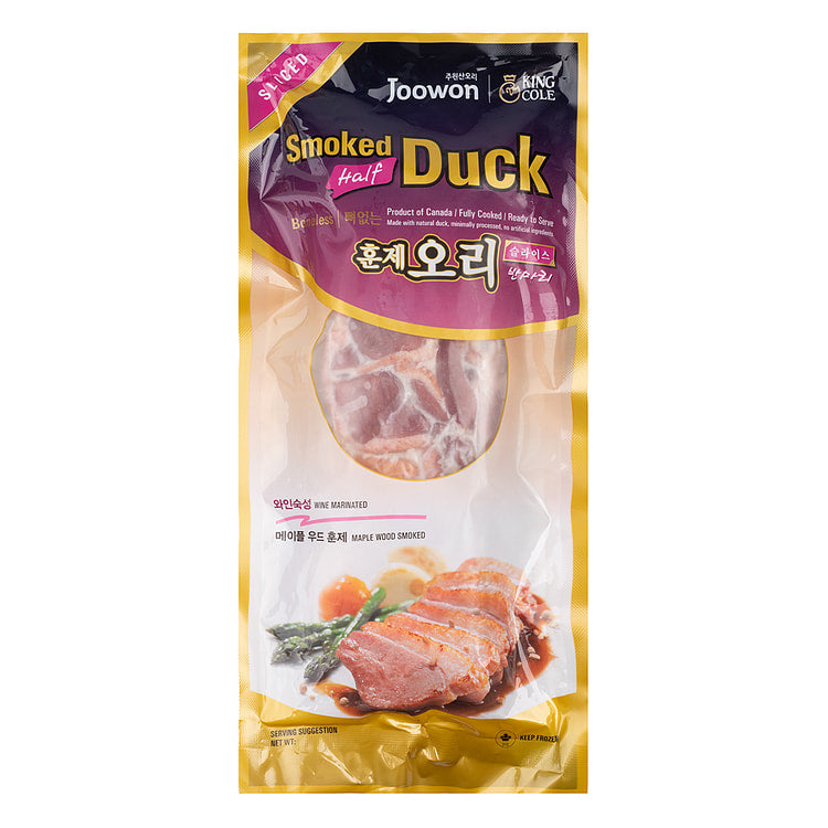 훈제 오리 슬라이스 반마리 (1.25-1.35 lb)