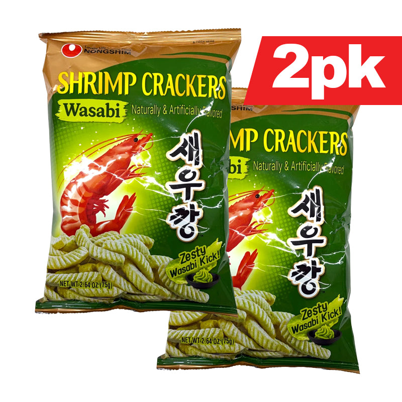 농심 새우깡 와사비 (75g x2pk)