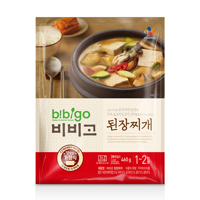 [CJ] Bibigo Soybean Paste Stew /  비비고 즉석 된장찌개 (460g)