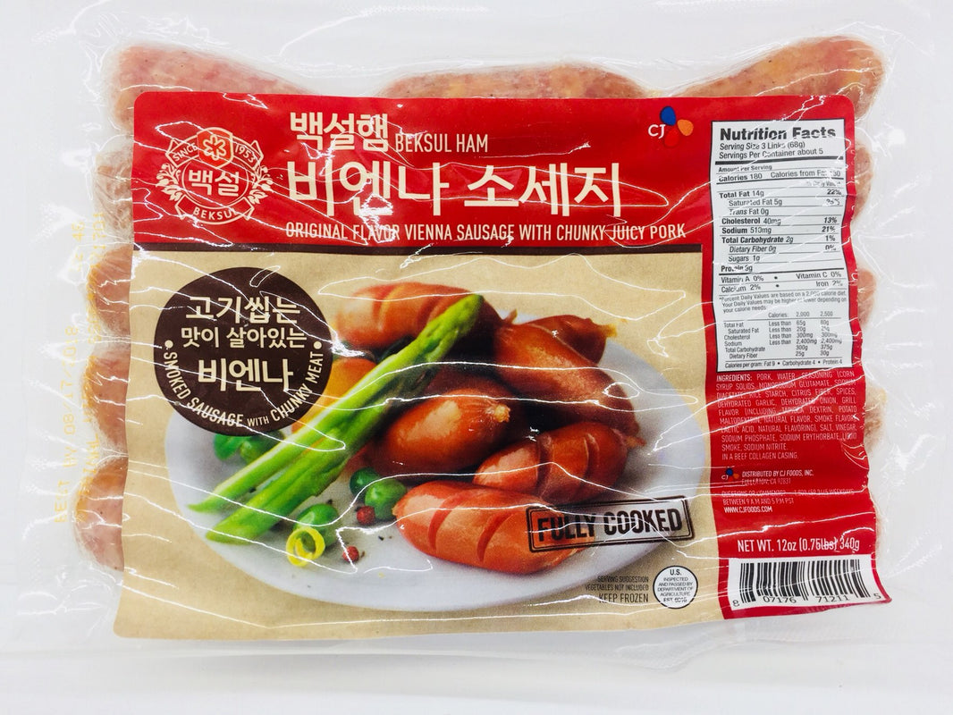 백설 비엔나 소세지 (340g)