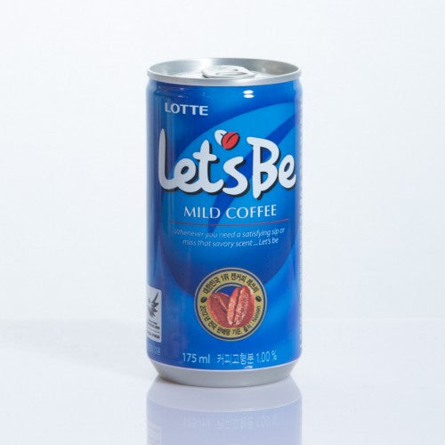 [Lotte] Let's Be Mild Coffee / 롯데 레쓰비 마일드 커피 (175ml x 6cans)