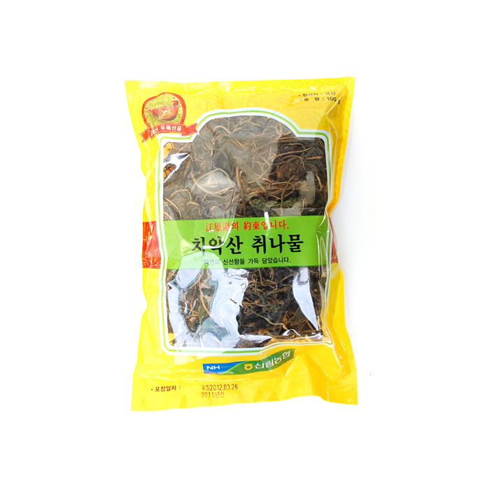 [NH] Dried Edible Green Leaves / 햇살 보석 취나물 (100g)