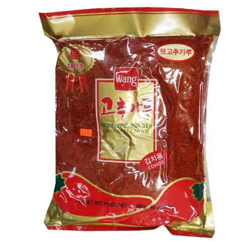 [Wang] Premium Red Pepper Powder - Coarse / 왕 특 100% 태양초 고춧가루 -  김치용 (2.2lb)