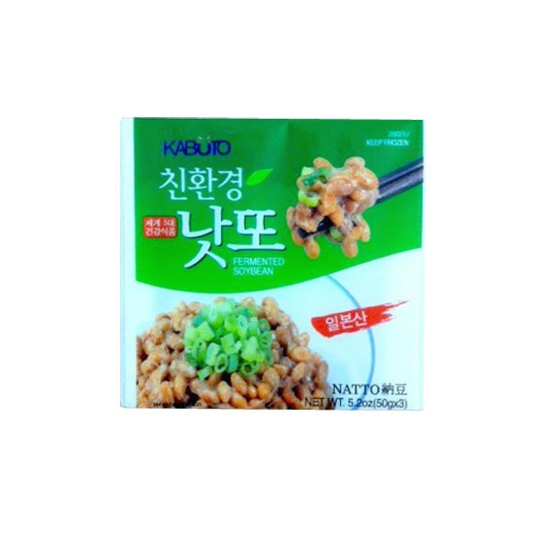 [Kabuto] All Natural Natto / 카부토 친환경 낫또 (50g x 3ea/pk)