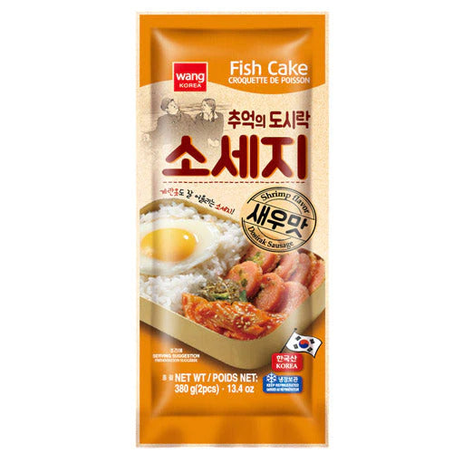 왕 추억의 도시락 소세지 새우맛 (380g)