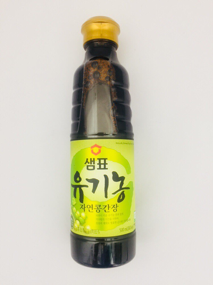 [Sempio] Naturally Brewed Soy Sauce Premium (Organic) /샘표 유기농 자연 콩간장 (500ml)
