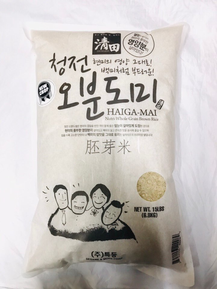 청전 오분도미 쌀 (15lb)