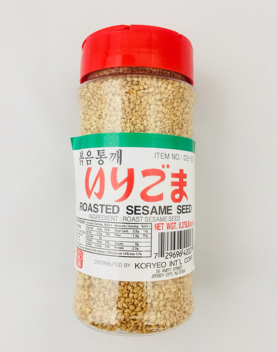 [Koryeo] Roasted Sesame Seeds 0.375LB / 고려 볶음통깨 170g
