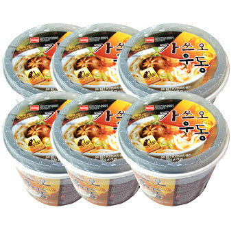 [Wang] Katsuo Udon Cup / 왕 가쓰오 우동 컵 (6cups/Box)