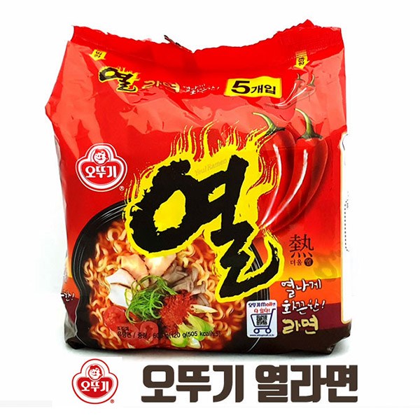 오뚜기 열라면 (5pks)