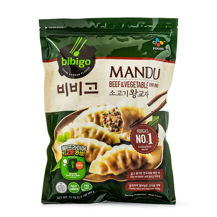비비고 소고기 왕교자 냉동 만두 (1.5lb)