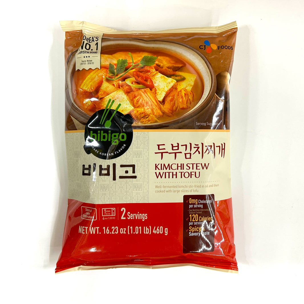 [CJ] Bibigo Kimchi Stew with Tofu / 비비고 즉석 두부 김치 찌개 (460g)
