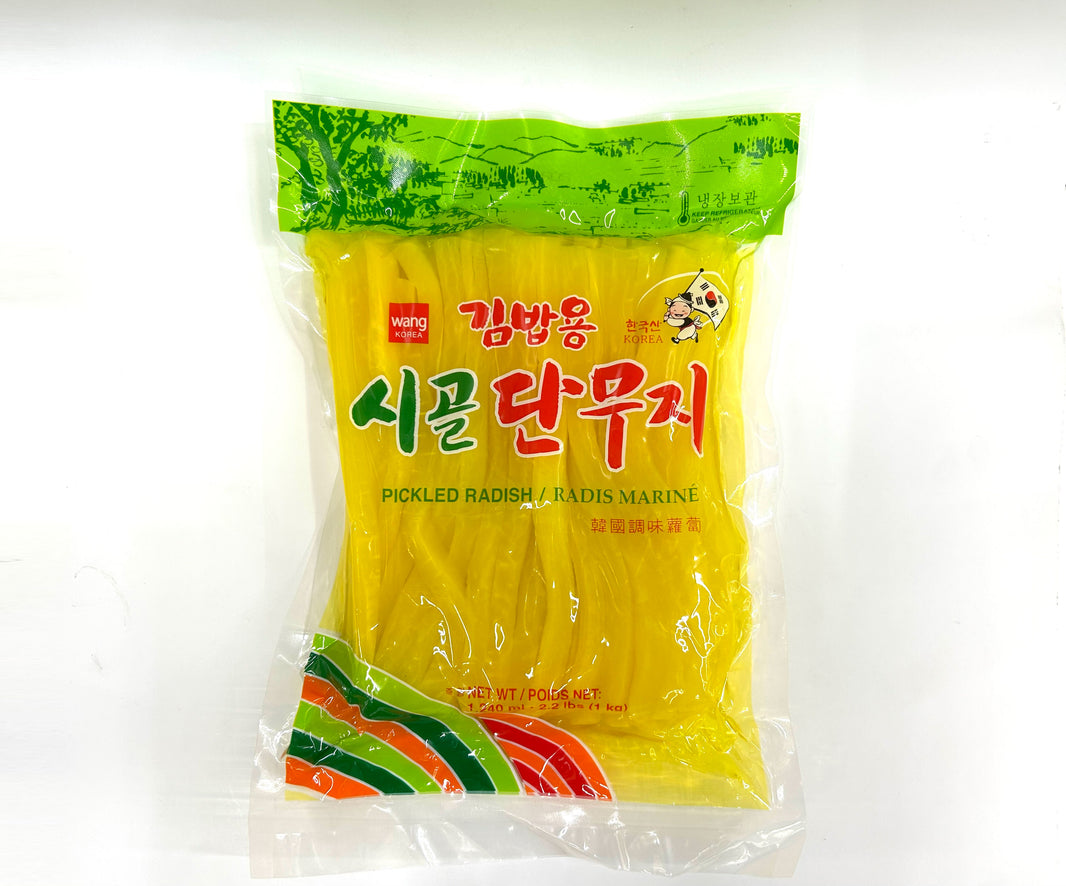 왕 김밥용 시골 썰은 단무지 (1kg)