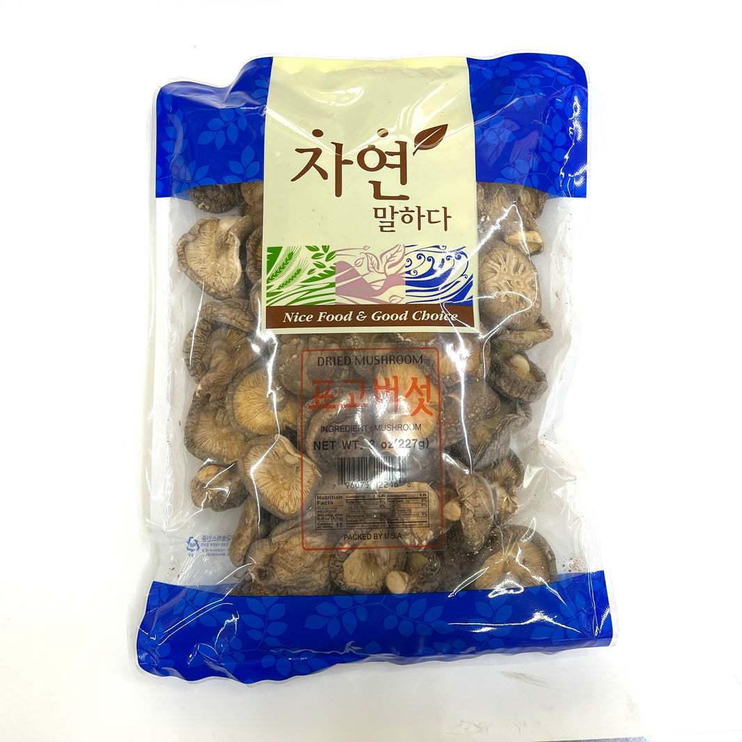자연 말하다 말린 표고버섯 (227g)