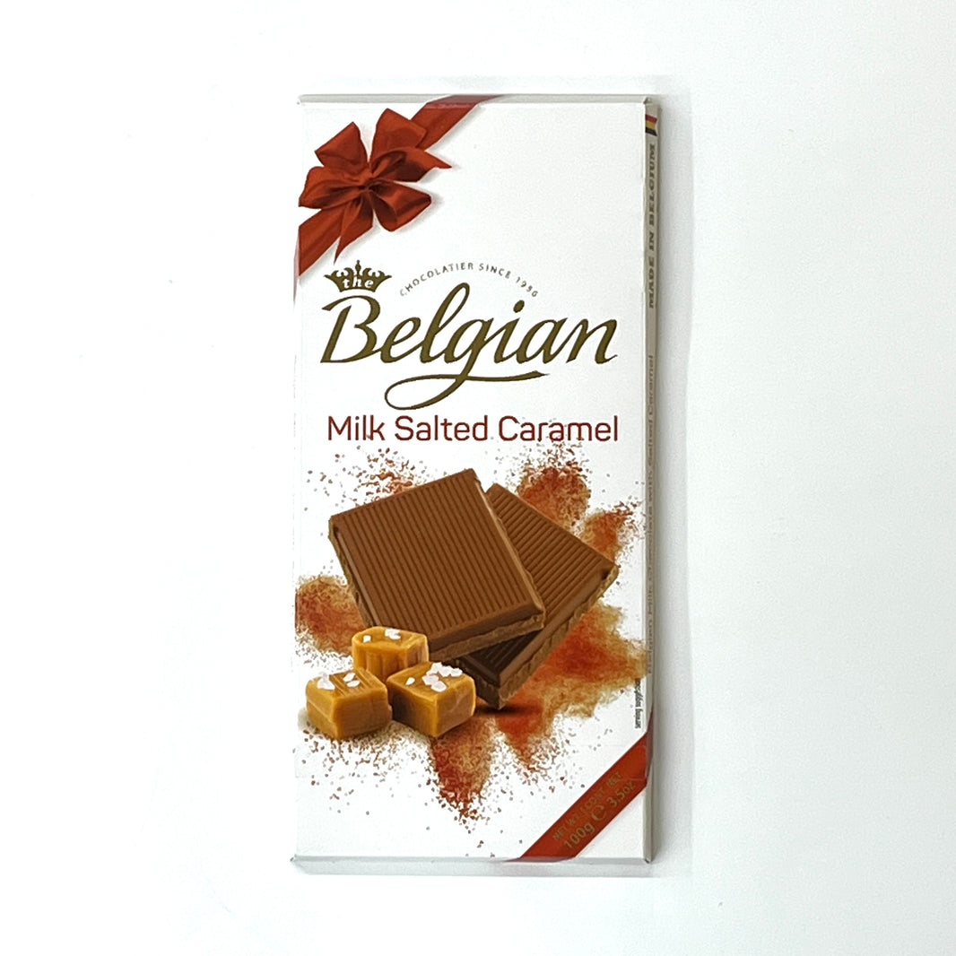 [Belgian] Milk Salted Caramel / 벨지안 밀크 솔티드 카라멜 (100g)