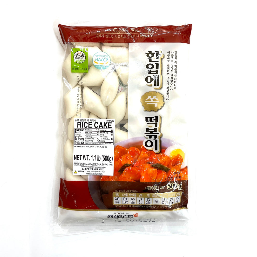 송학 한입에 쏙 떡볶이 떡 (500g)