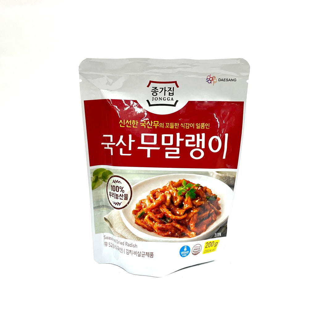 [Jongga] Seasoned Dried Radish / 종가집 무말랭이 (200g)