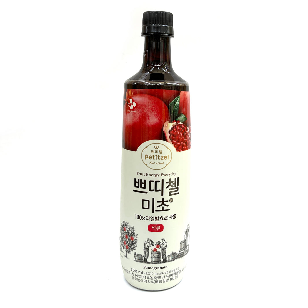 [CJ] Petitzel Fruit Vinegar for Drink Pomegranate / CJ 쁘띠첼 미초 석류 (900ml)