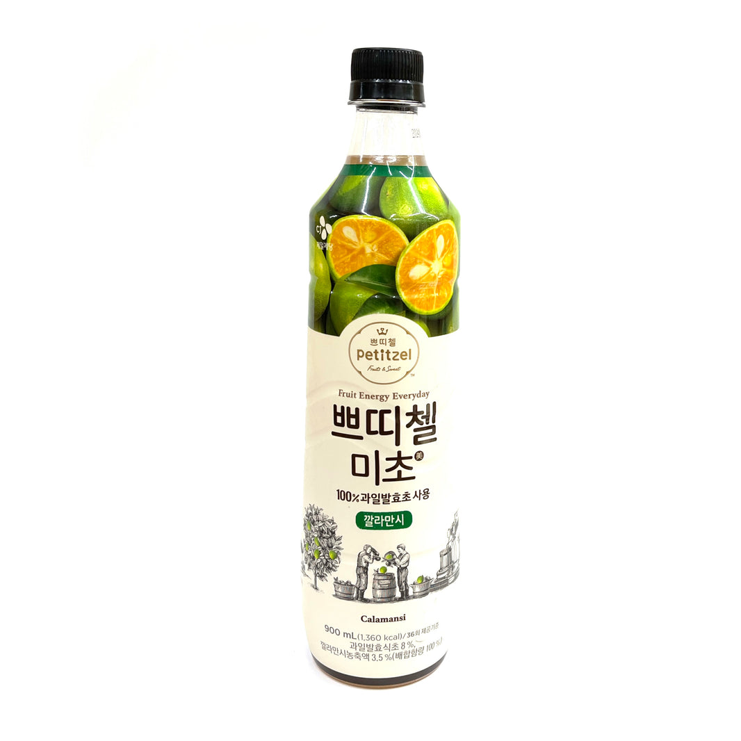 [CJ] Petitzel Fruit Vinegar for Drink Calamansi / CJ 쁘띠첼 미초 깔라만시 (900ml)