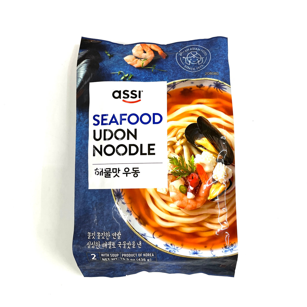 [Assi] Seafood Udon Noodle / 아씨 해물맛 우동 (436g/2인분)