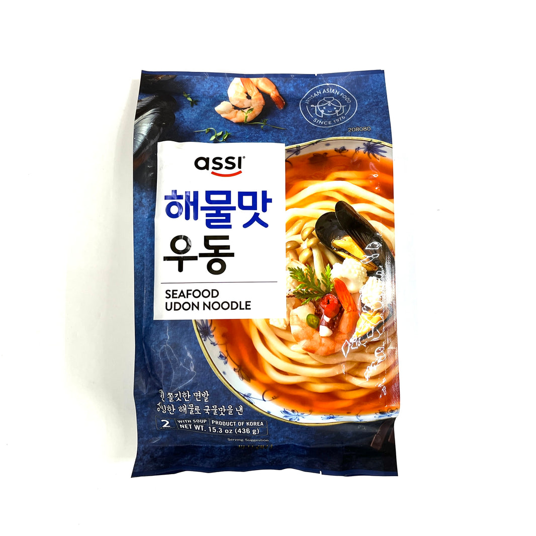 [Assi] Seafood Udon Noodle / 아씨 해물맛 우동 (436g/2인분)