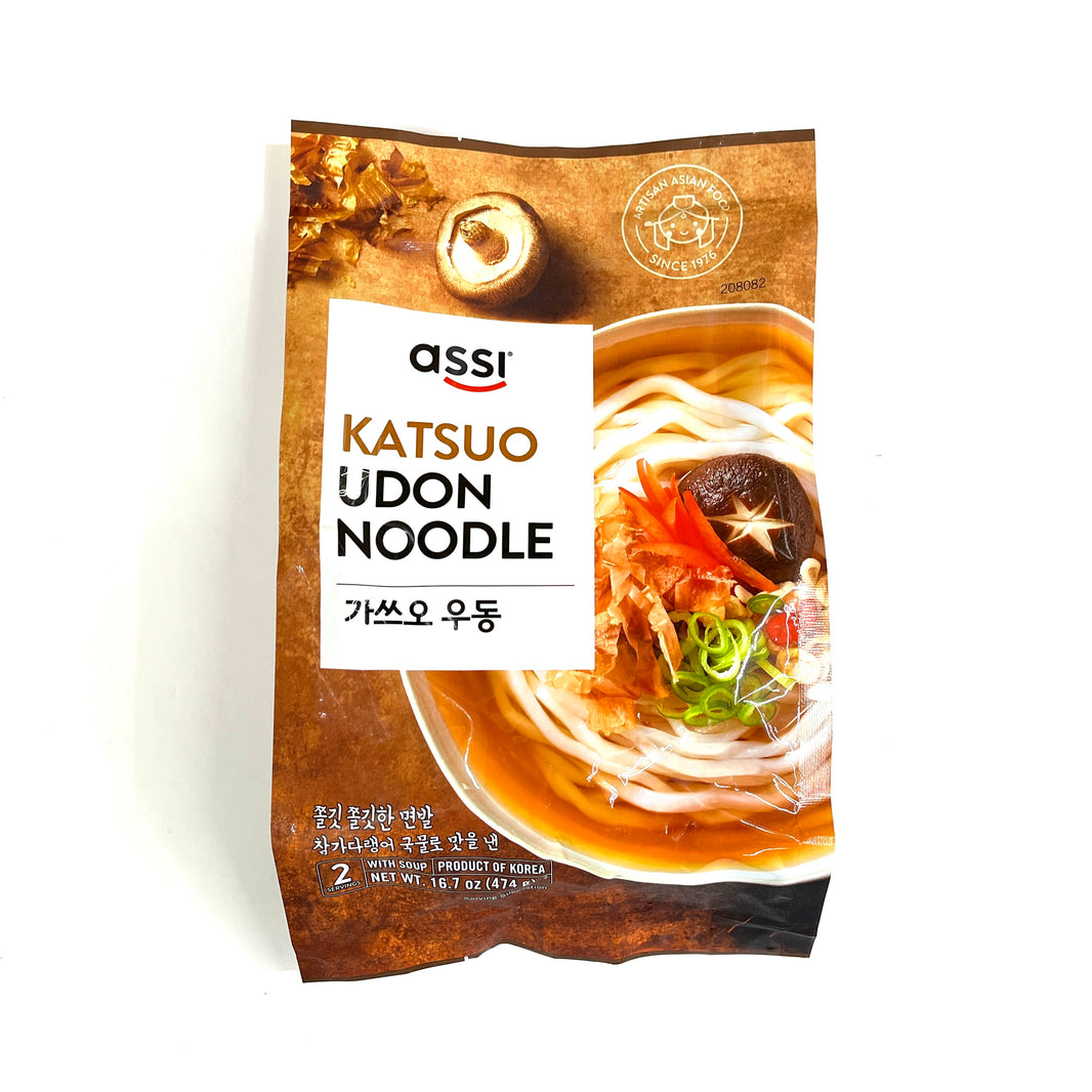 [Assi] Katsuo Udon Noodle / 아씨 가쓰오 우동 (474g/2인분)