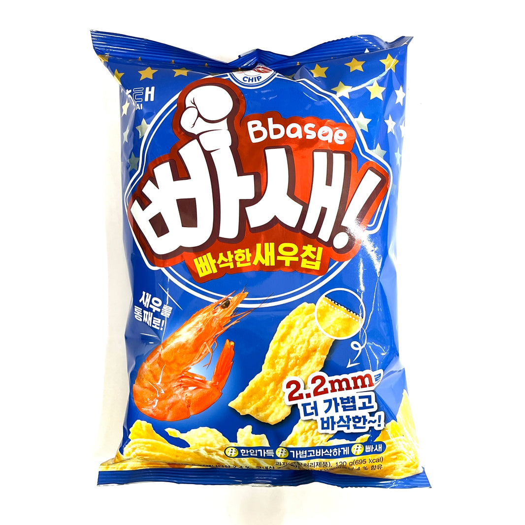 [Haitai] Bbasae Shrimp Chip / 해태 빠새 빠삭한 새우칩 (100g)