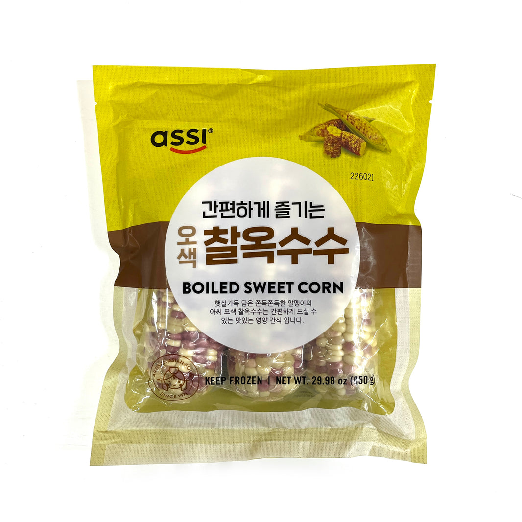 [Assi] Boiled Sweet Corn Colorful / 아씨 오색 찰옥수수 (810g)