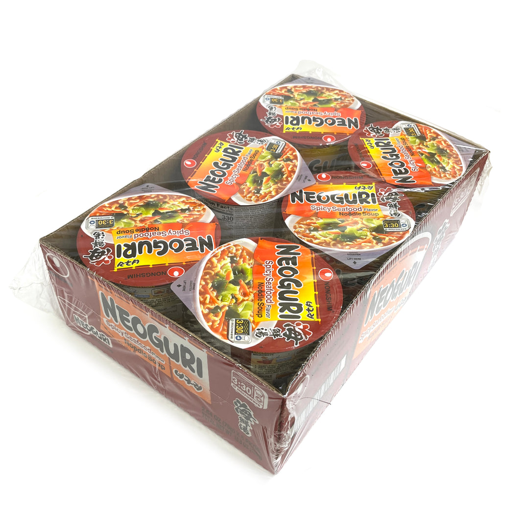 농심 너구리 컵 라면 작은컵(6pk)