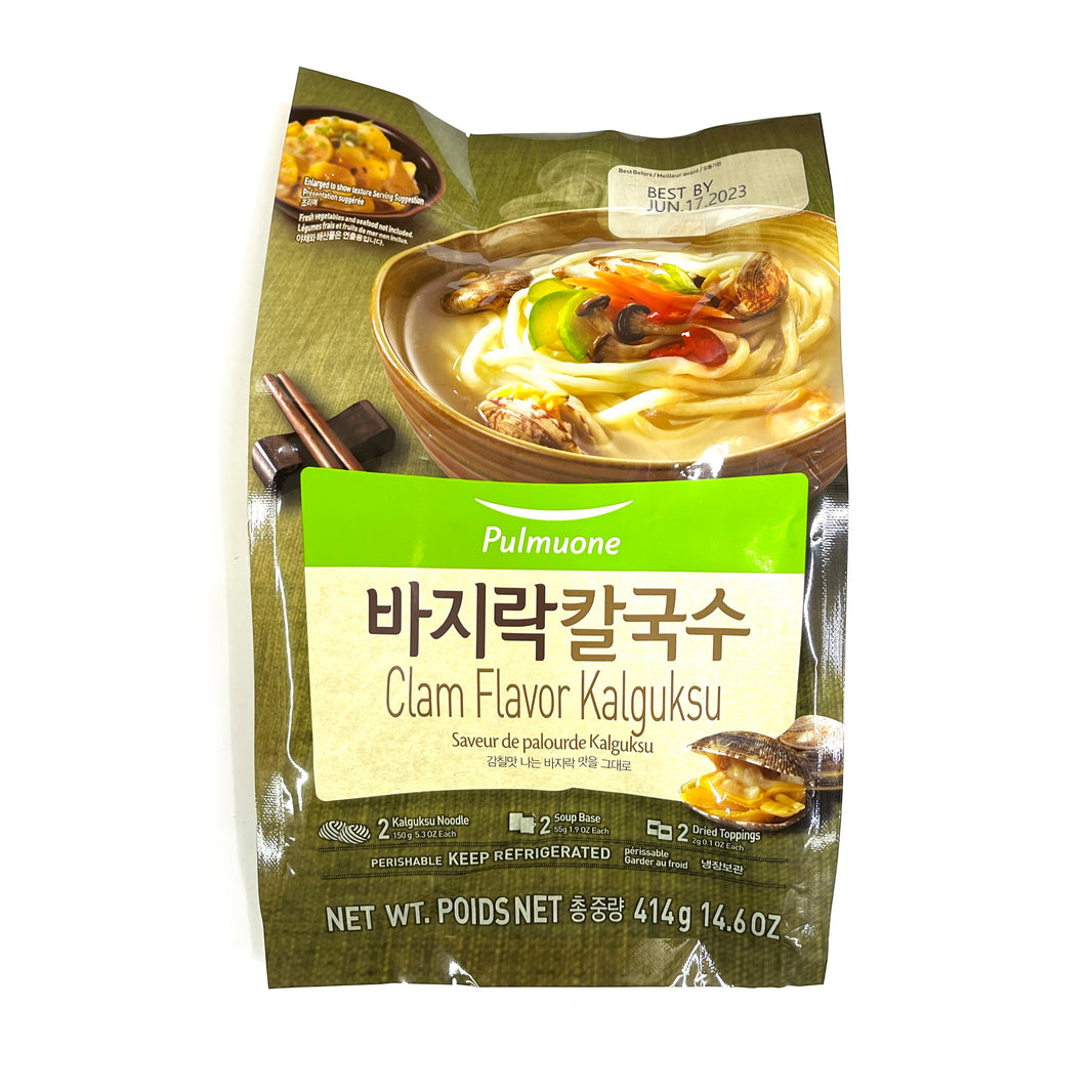 풀무원 바지락 칼국수 (414g/2인분)
